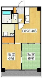 エクセレント岩崎の物件間取画像